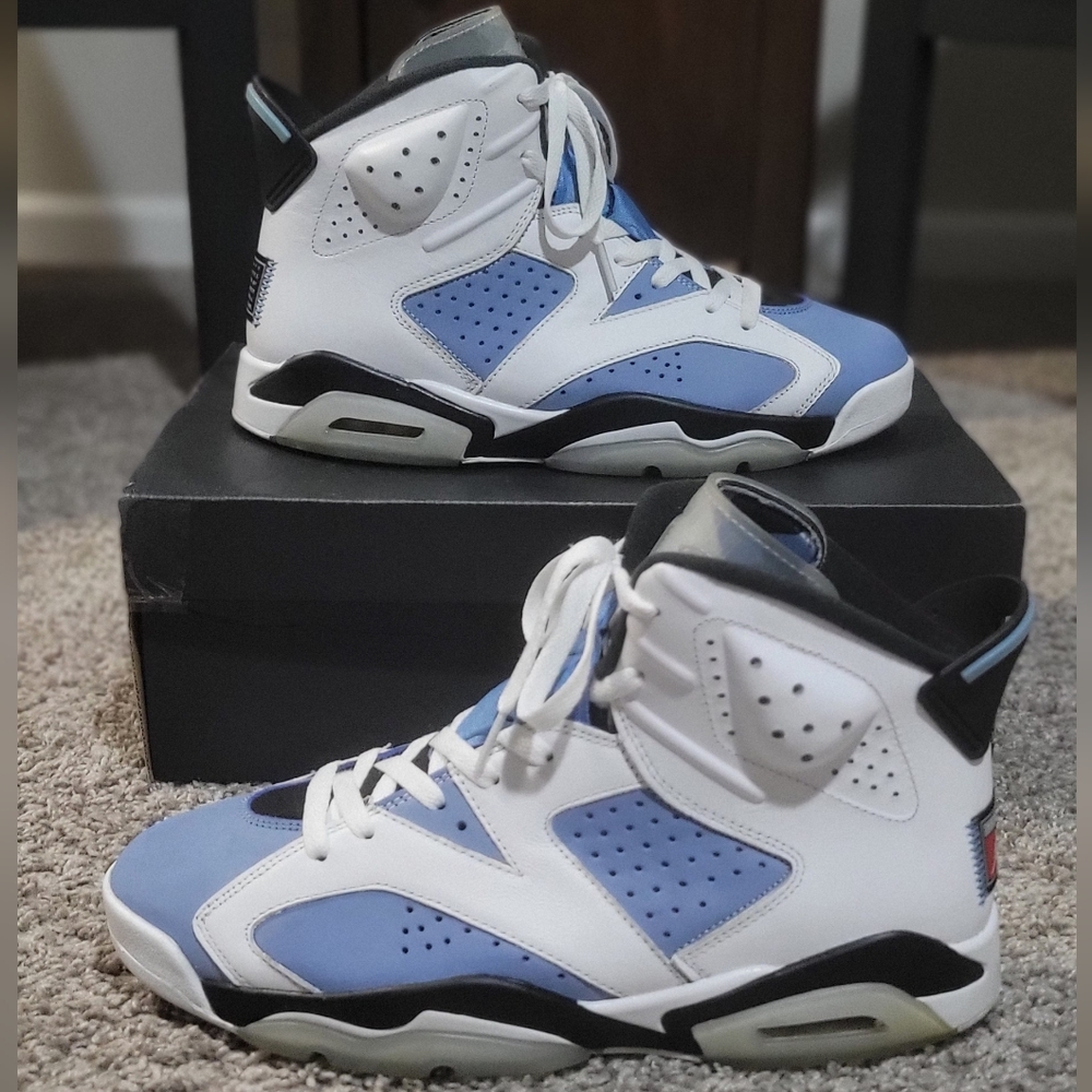 Jordan 6 Retro 'UNC White'